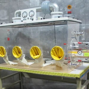 PLAS LABS Model 830-ABE Glove Box