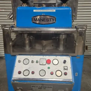 Manesty Rotapress Mark III High Speed Rotary Multi Station Tablet Press