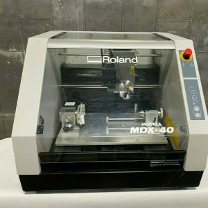 Roland Modela MDX-40 3D Engraver CNC Mill Desktop Benchtop With 4th Axis