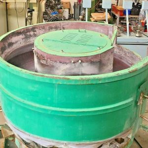 Roto Finish Media Vibratory Bowl Tumbler Finishing Mill Model ST-20BC 20 Cu Ft.