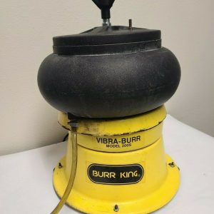 BURR KING Vibra Bench Top Vibratory Bowl Polisher 200S Single Phase Tumbler