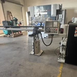 Prodigy GT-27 CNC Gang Tool Lathe Chucker Fanuc oi Mate-TC Control Bar Feed 2009