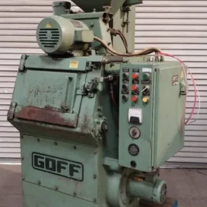 Goff 1-1/2 Cu Ft 3 B Barrel Blast Shot Blasting Machine Tumble Cube