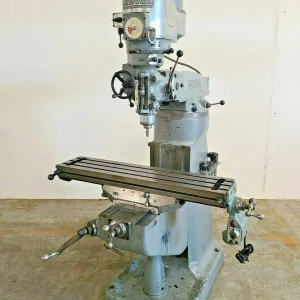 Bridgeport Vertical Mill Milling Machine 1-1/2 HP Variable Speed Table 9x42 Nice