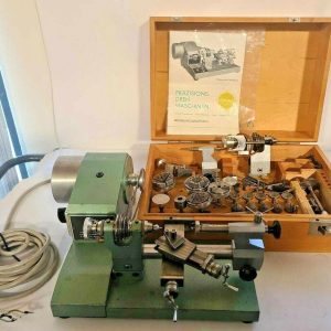 Rare Watchmaker Lathe 8 mm Präzima Andrä & Zwingenberger Made in Germany