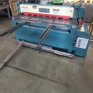 4′ Pexto Shear Peck Stow Wilcox Model 12-U-4H Capacity 12 Gauge